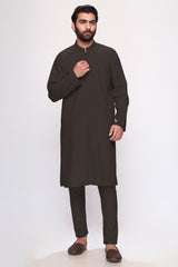 Chocolate Brown Unstitched Fabric Gul 900 Summer Cruise