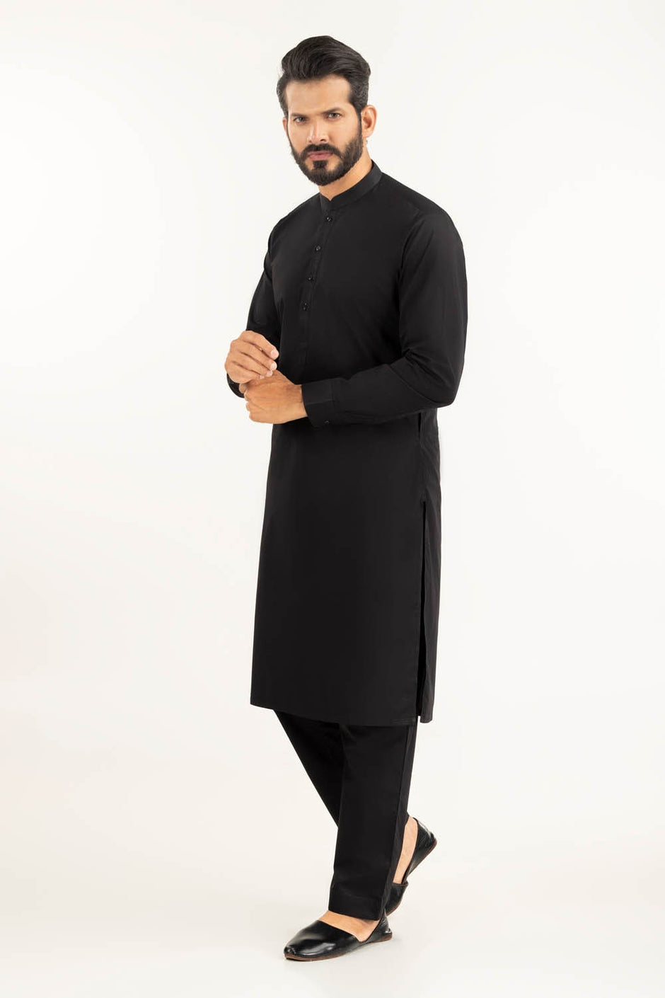 Titanium Latha Unstitched Fabric Cotton-LF