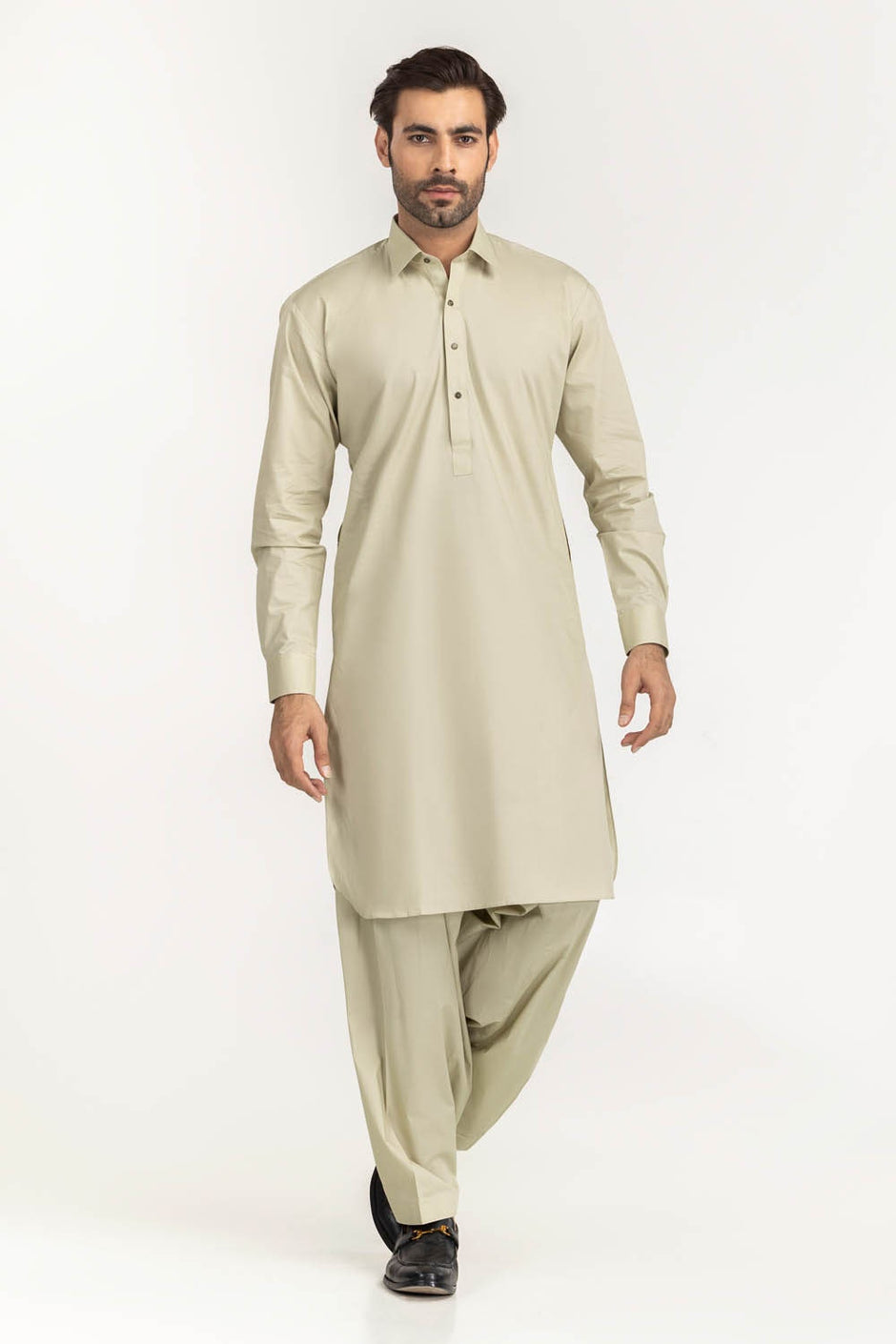 Titanium Latha Unstitched Fabric Cotton-LF