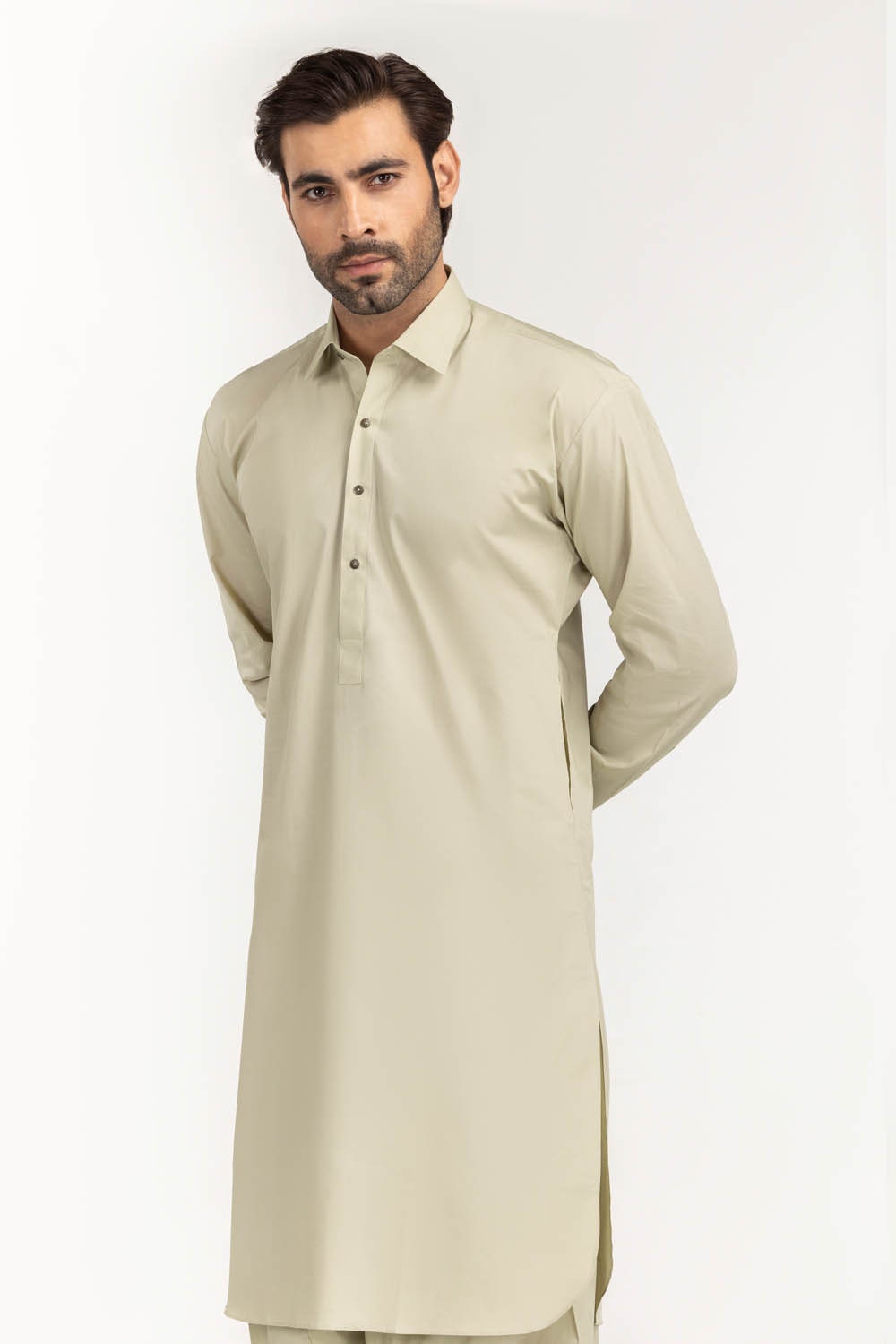 Titanium Latha Unstitched Fabric Cotton-LF
