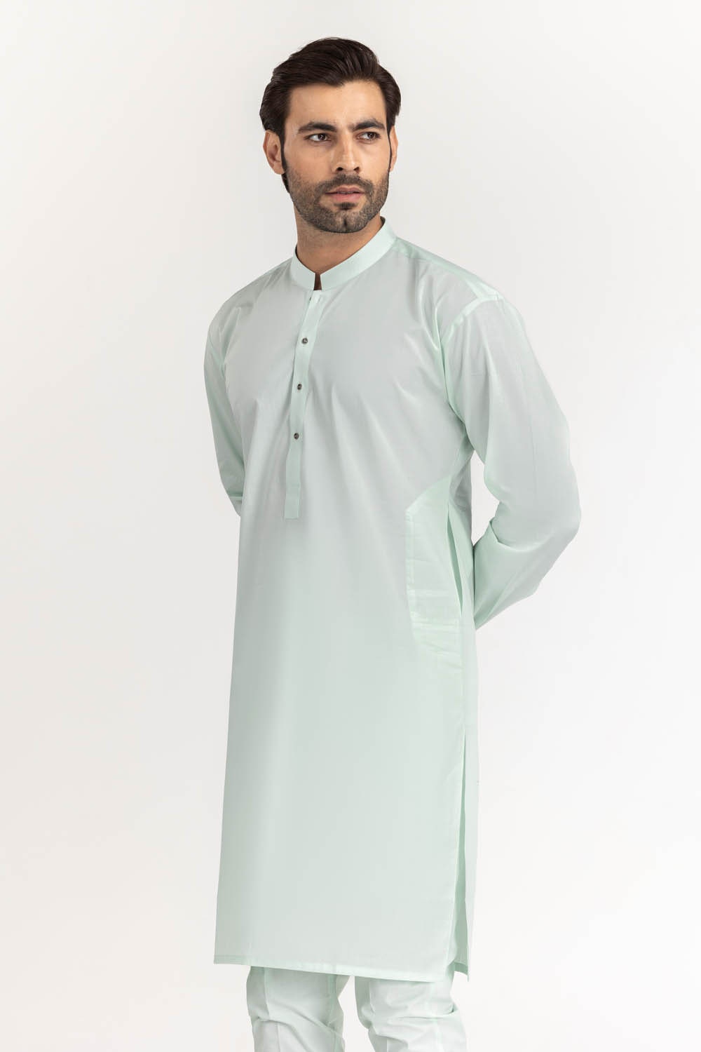 Titanium Latha Unstitched Fabric Cotton-LF