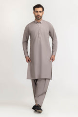 Titanium Latha Unstitched Fabric Cotton-LF