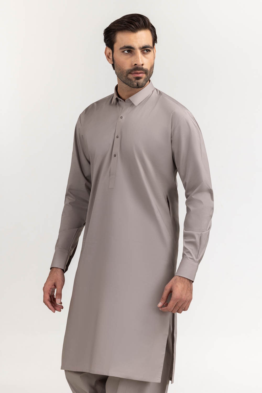 Titanium Latha Unstitched Fabric Cotton-LF