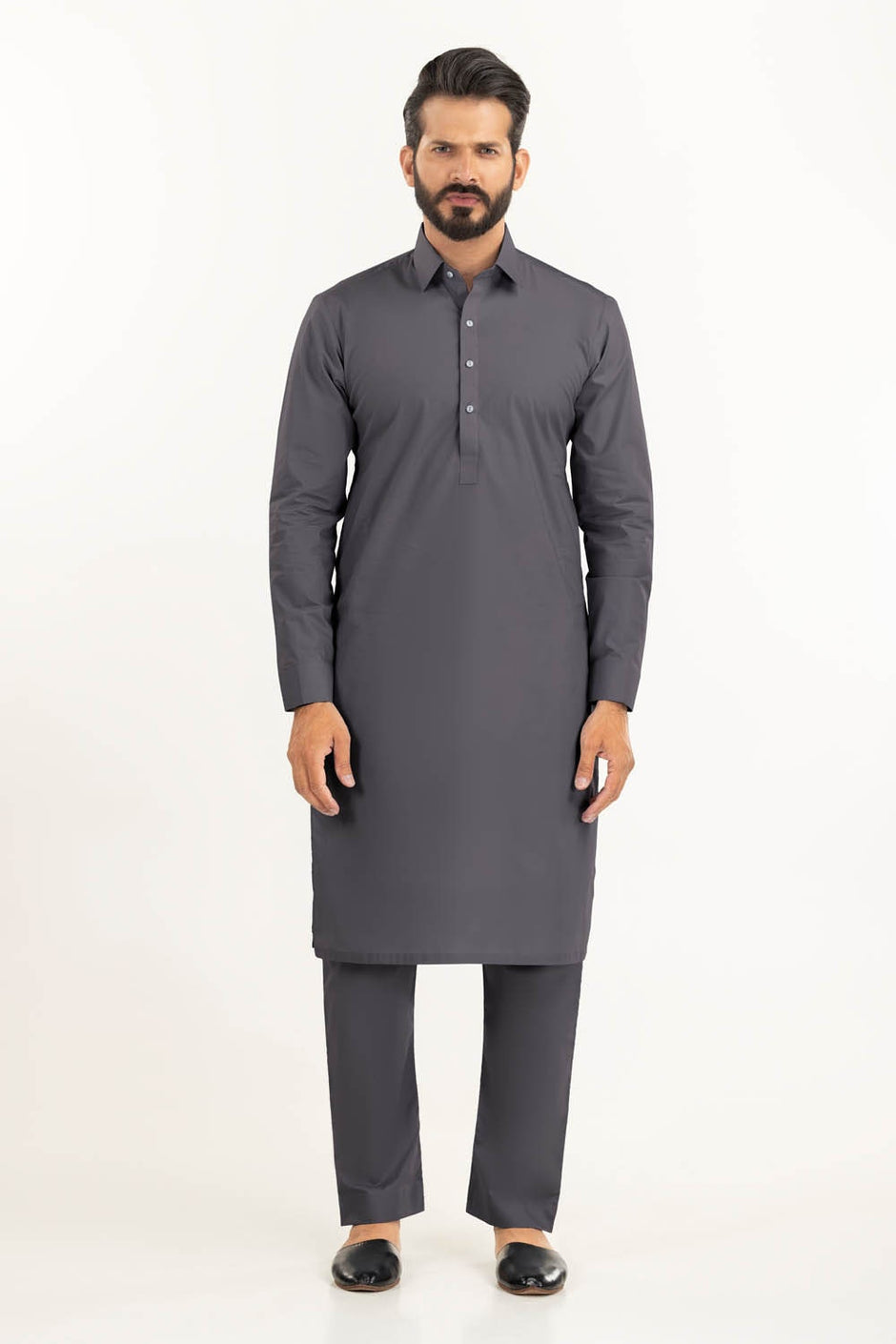Titanium Latha Unstitched Fabric Cotton