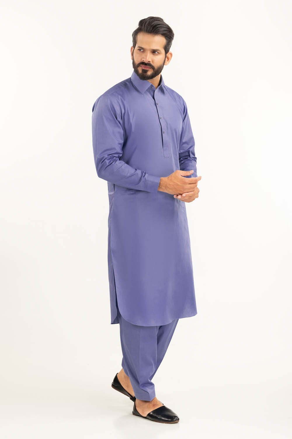 Titanium Latha Unstitched Fabric Cotton