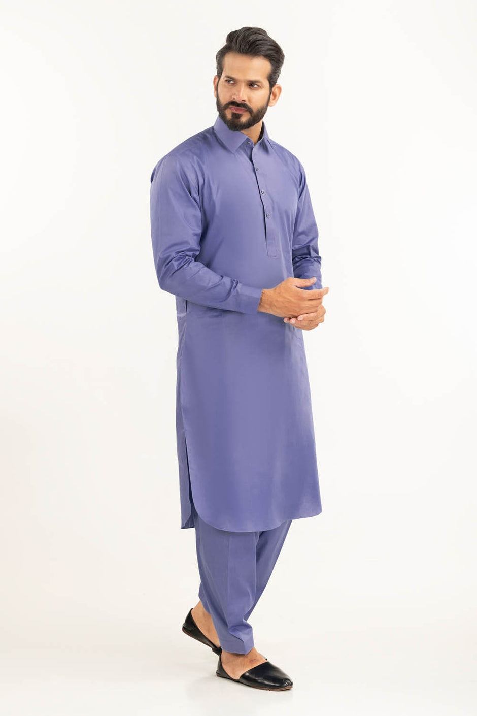 Titanium Latha Unstitched Fabric Cotton