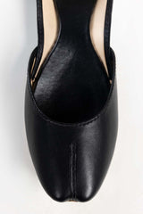 Women Black Plain Khussa IDFT-SS22-44