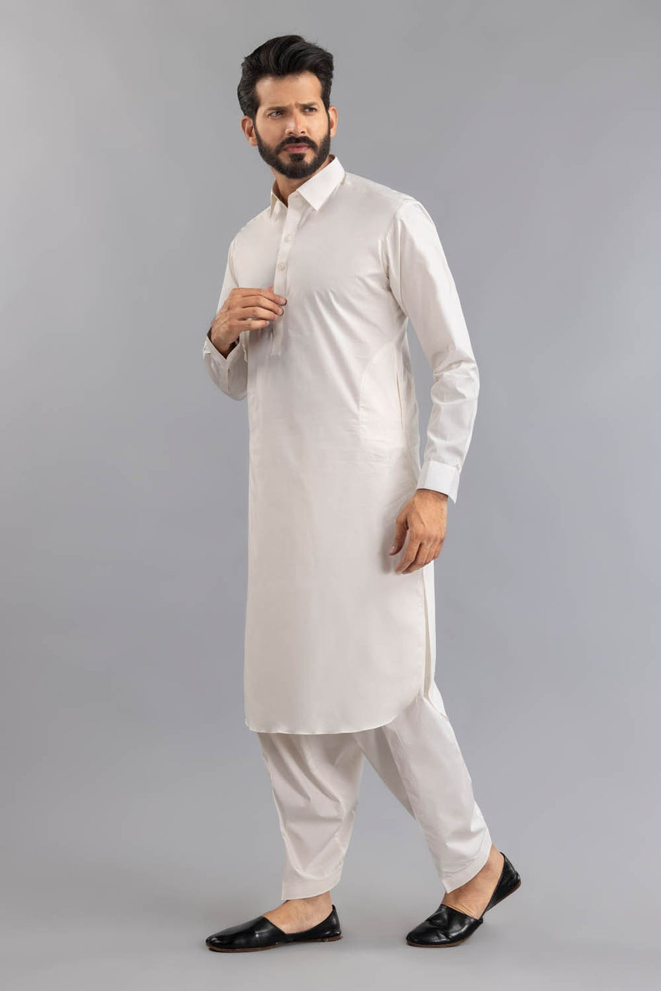 Titanium Latha Unstitched Fabric Cotton