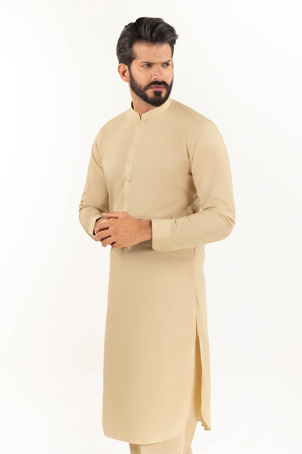 Titanium Latha Unstitched Fabric Cotton-LF