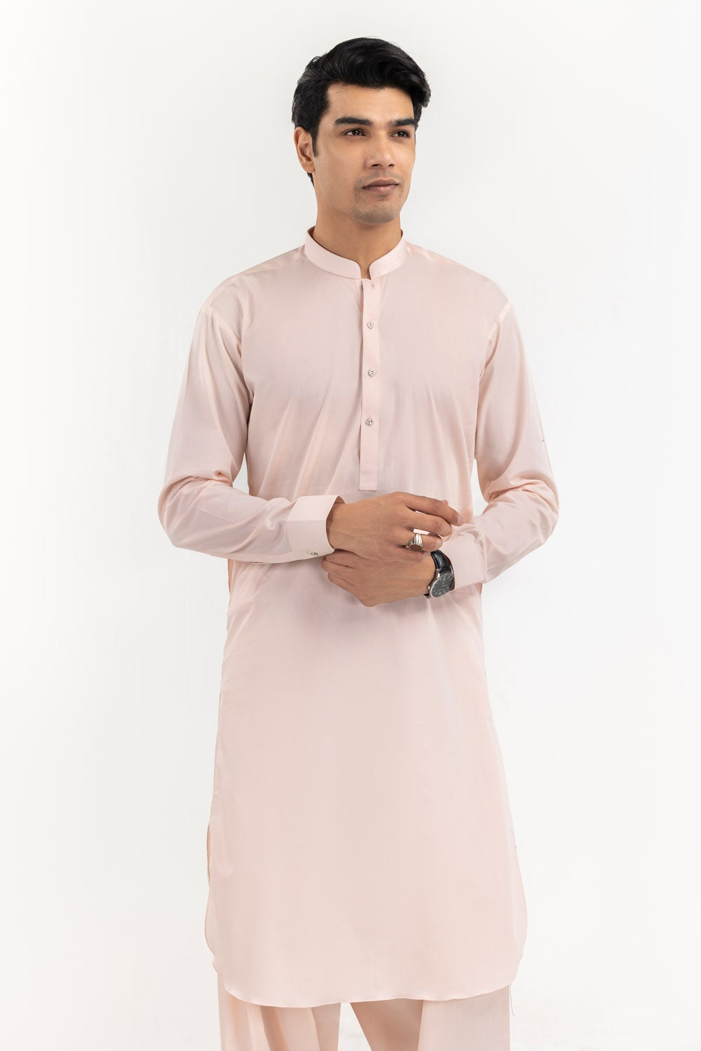 Titanium Latha Unstitched Fabric Cotton-LF