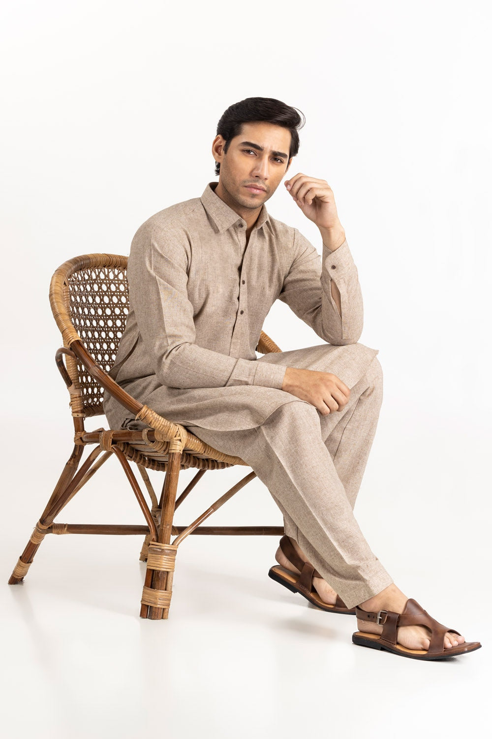 Bannu Superior Unstitched Fabric Blended