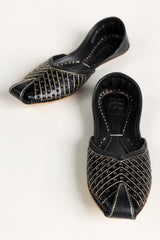 Women Black Khussa IDFT-AW22-53