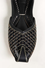 Women Black Khussa IDFT-AW22-53