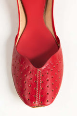 Women Maroon Khussa IDFT-AW22-68