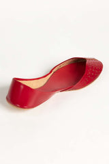 Women Maroon Khussa IDFT-AW22-68