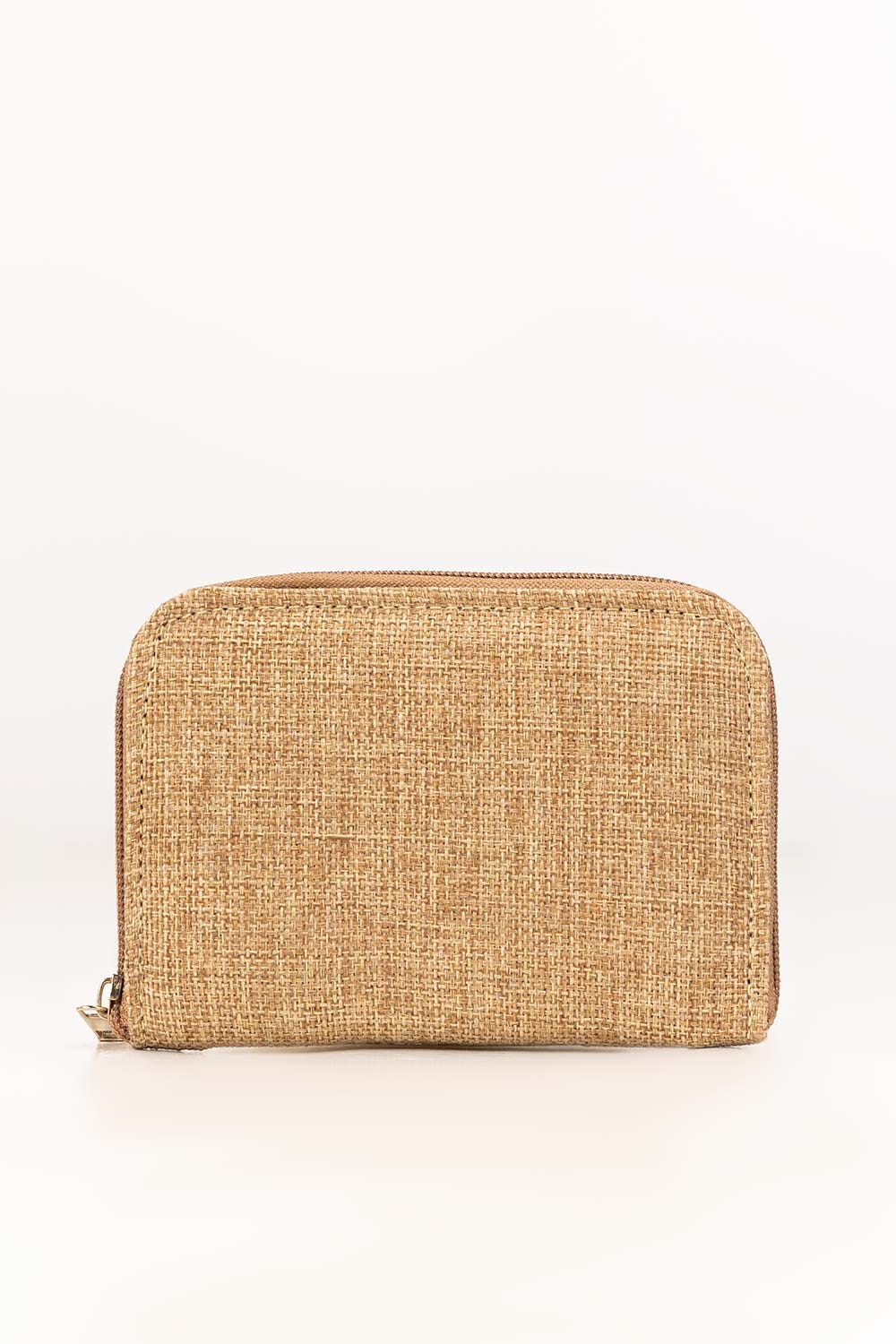 Beige Minimal Women Wallet