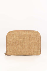 Beige Minimal Women Wallet IDW-AW22-13