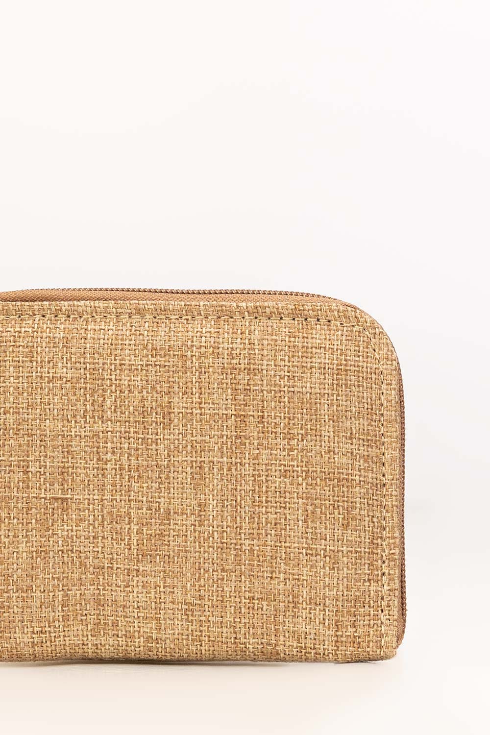 Beige Minimal Women Wallet