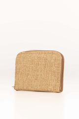Beige Minimal Women Wallet IDW-AW22-13