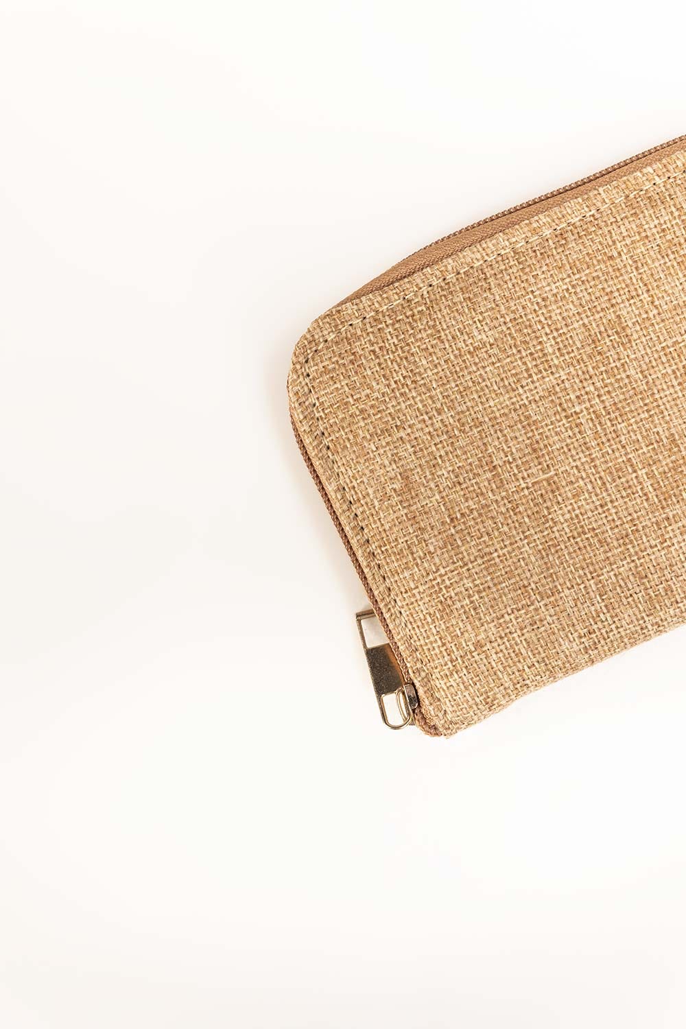Beige Minimal Women Wallet