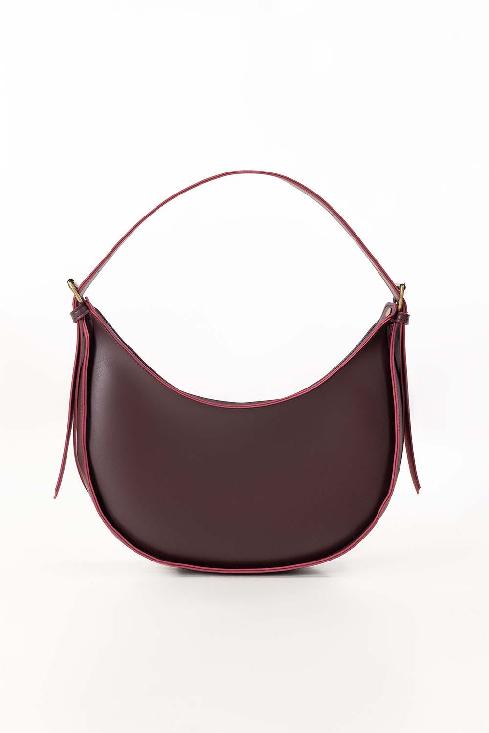 Burgundy Hobo Bag IDB-AW22-98