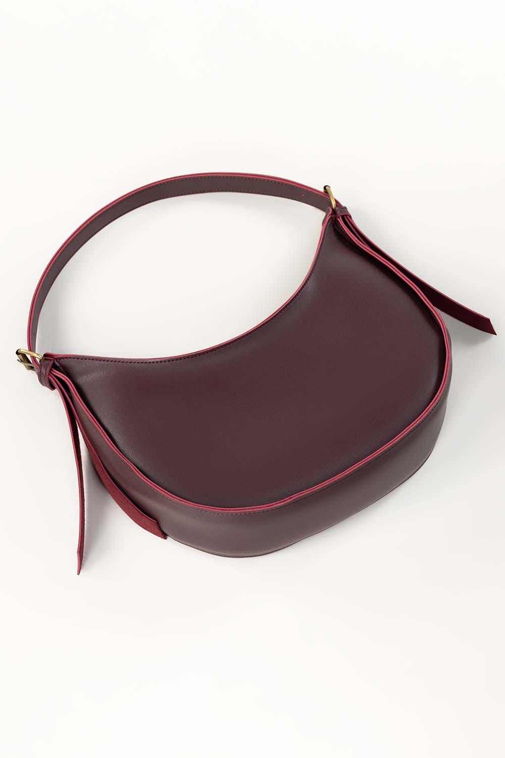 Burgundy Hobo Bag IDB-AW22-98