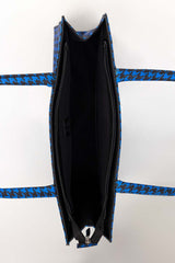 Blue-Black Tote Bag IDB-AW22-126