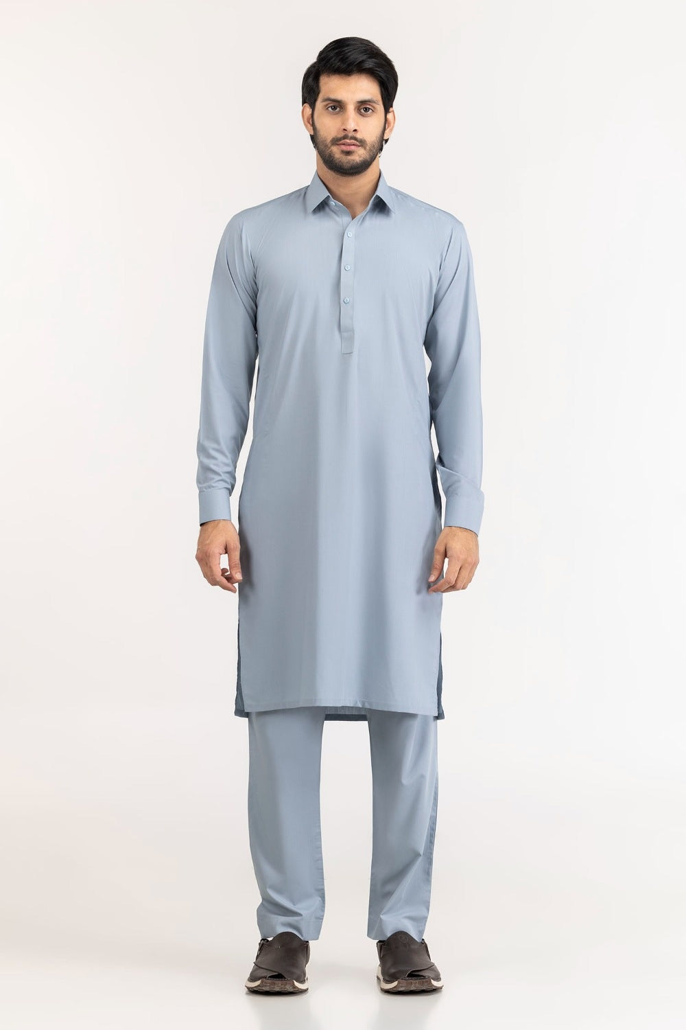 Gini Gold Unstitched Fabric Blended