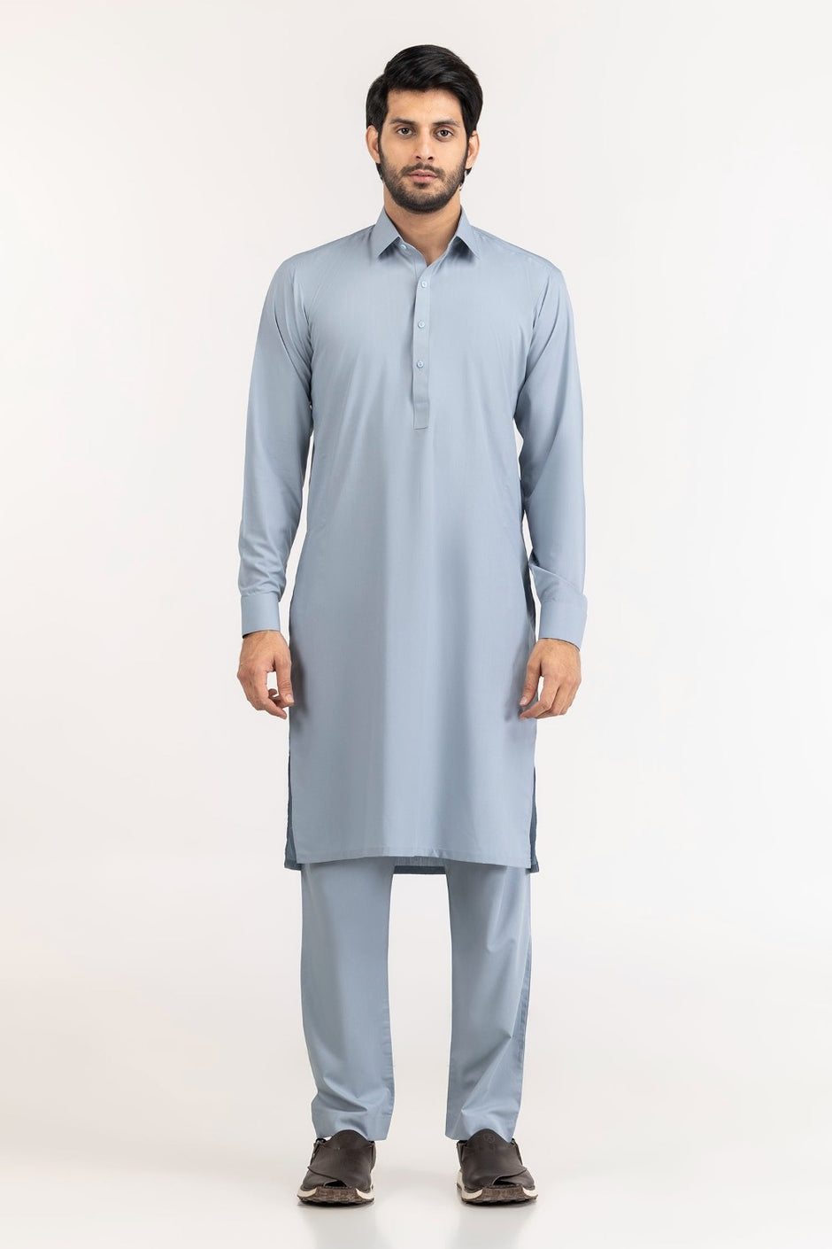 Gini Gold Unstitched Fabric Blended