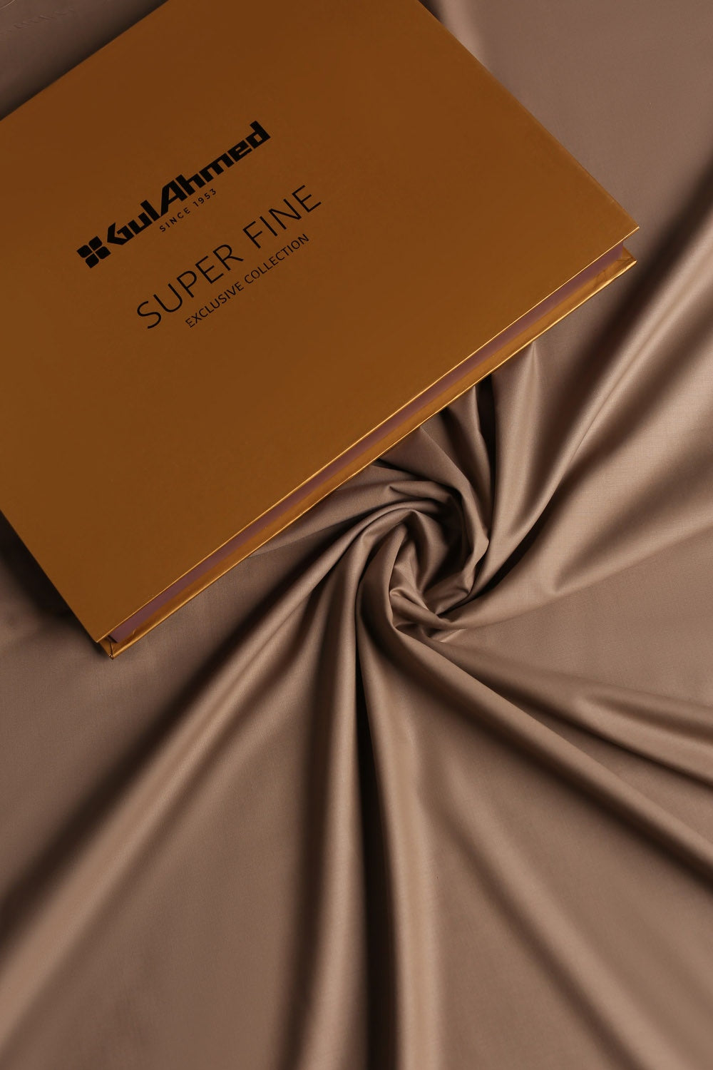GUL 900 Ujala Unstitched Fabric Blended with Gift Box