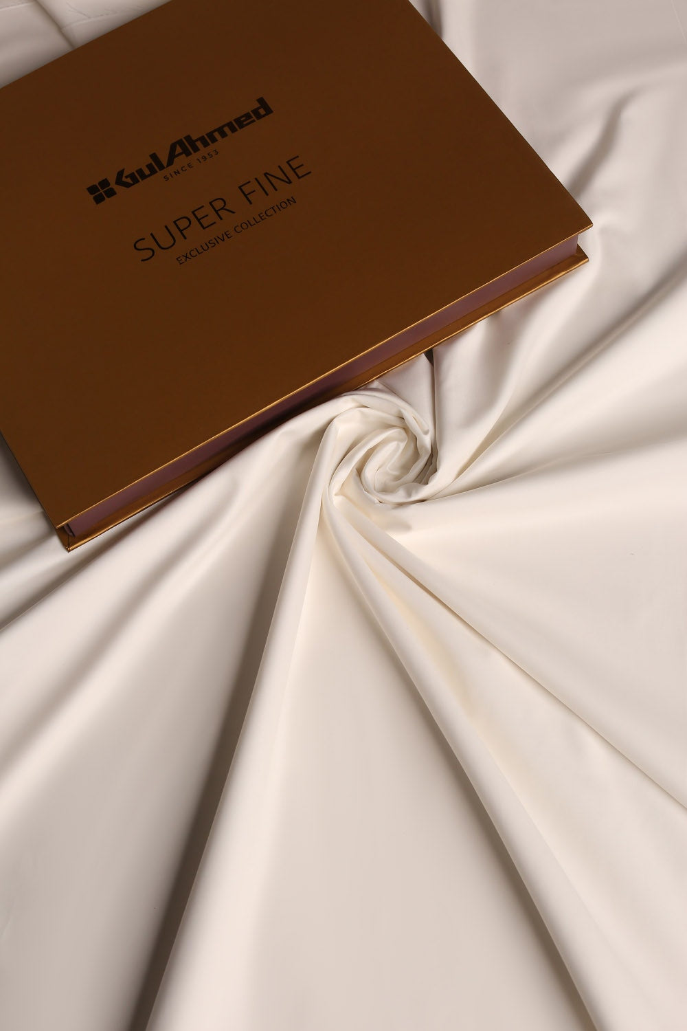 GUL 900 Ujala Unstitched Fabric Blended with Gift Box