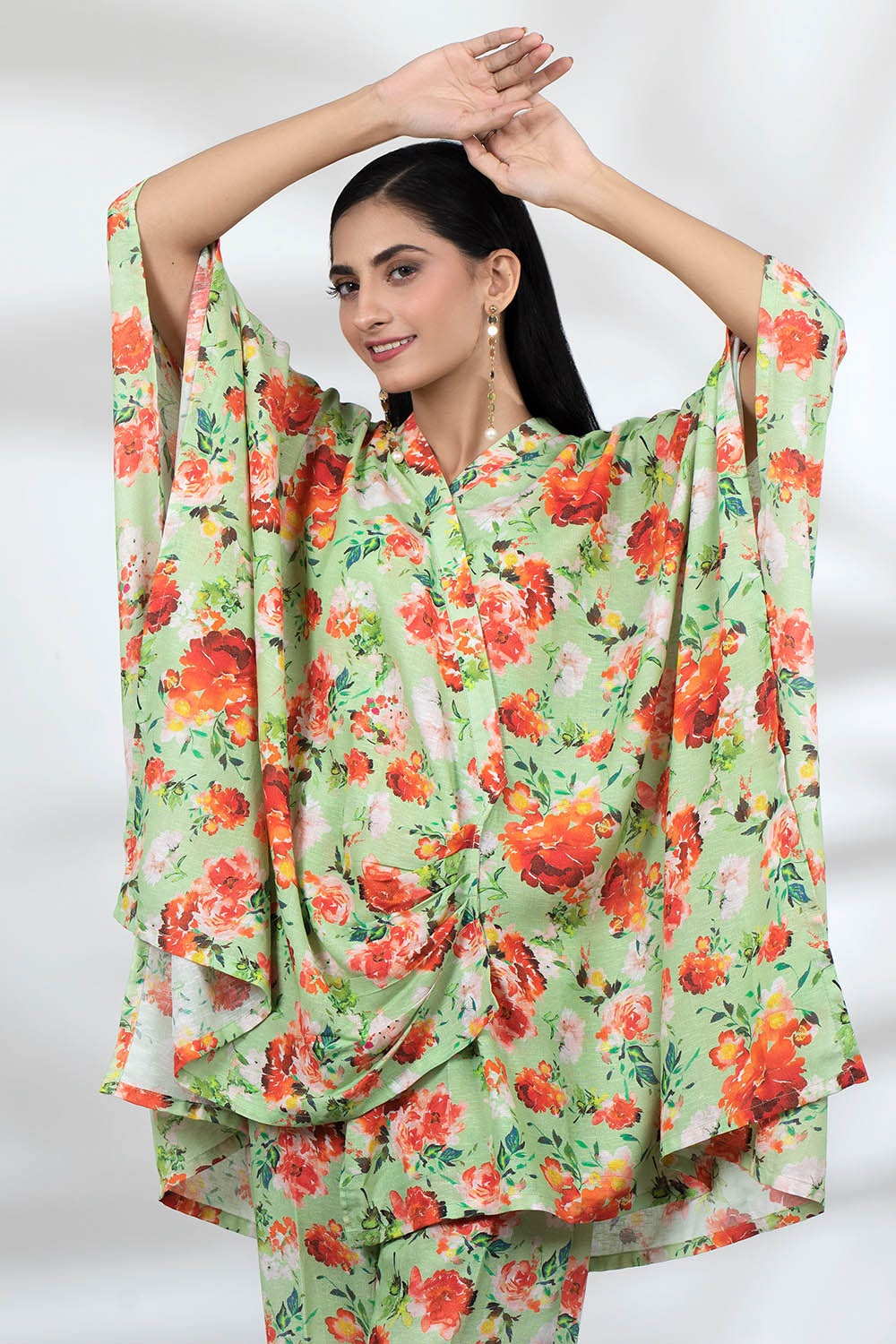 2 Piece Linen Unstitched Digital Printed Suit WT-22010