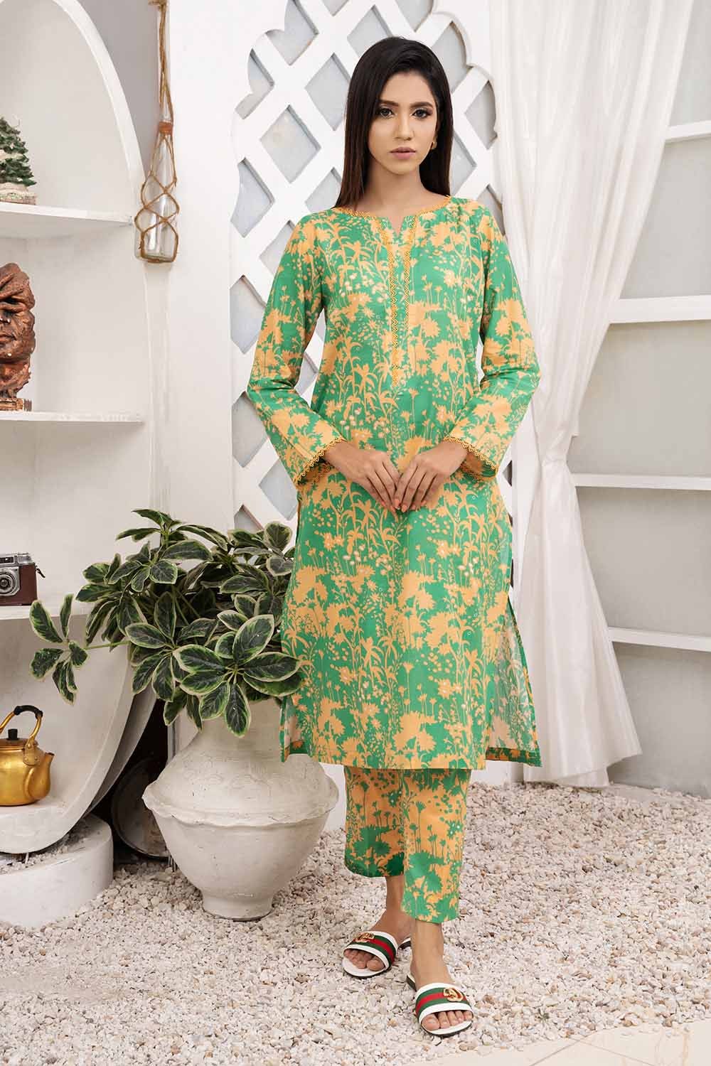 2 Piece Lawn Printed Unstitched Suit TLP-32040