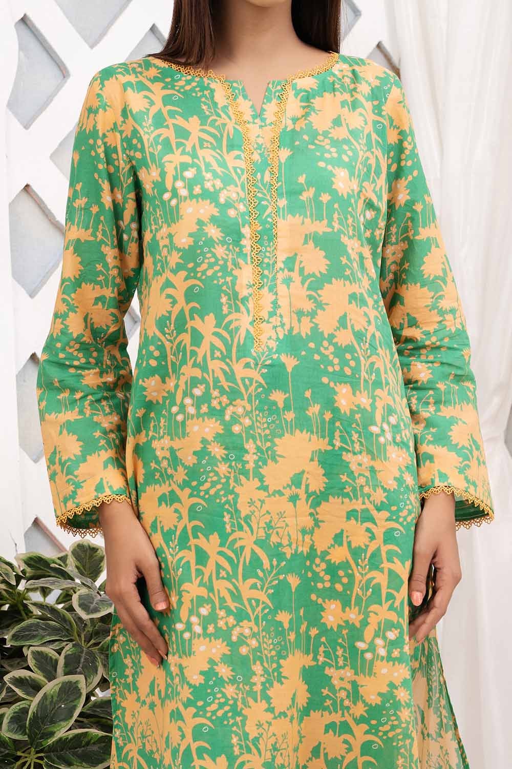 2 Piece Lawn Printed Unstitched Suit TLP-32040