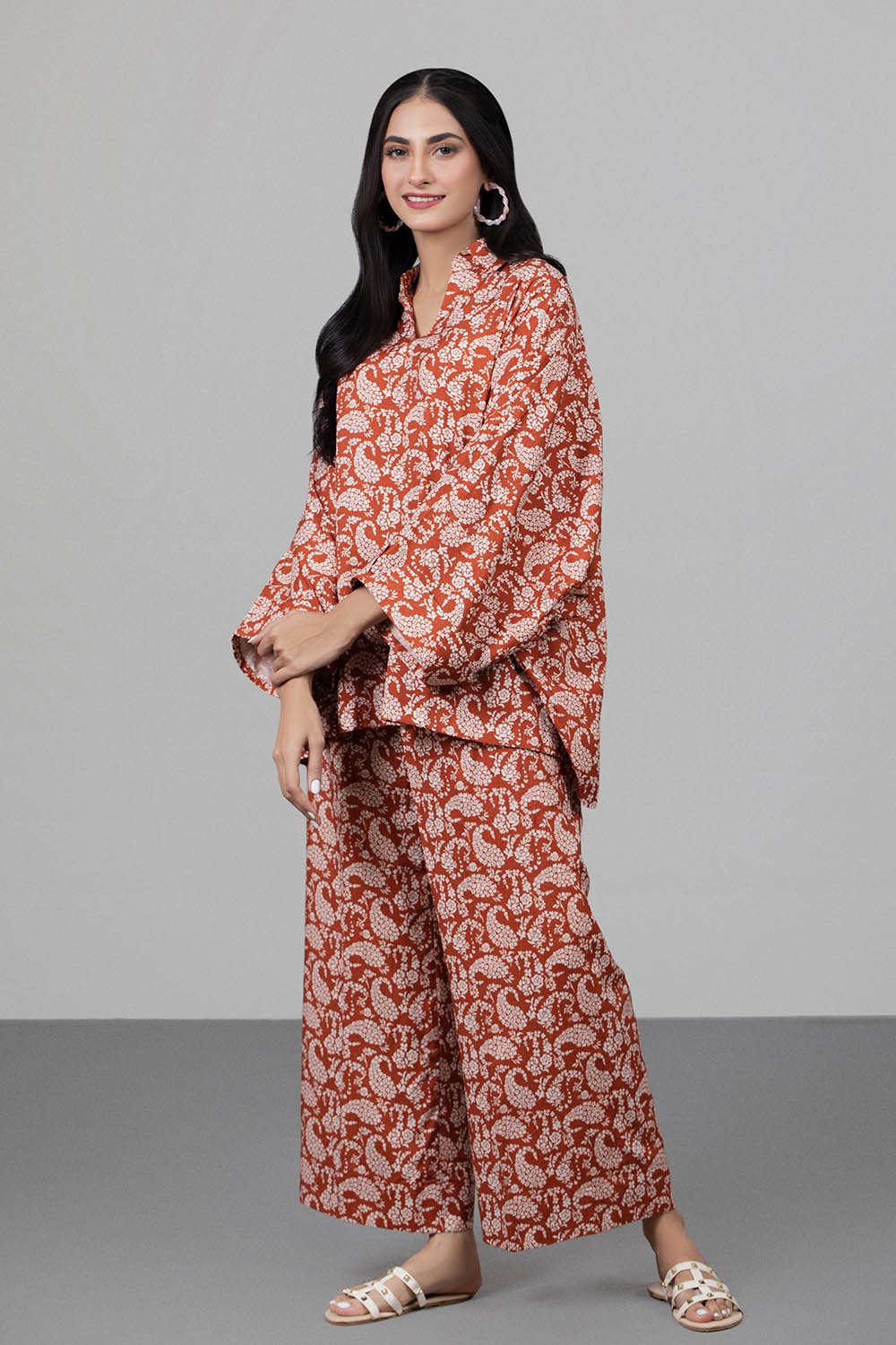 2 Piece Linen Unstitched Digital Printed Suit WT-22003