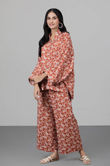 2 Piece Linen Unstitched Digital Printed Suit WT-22003