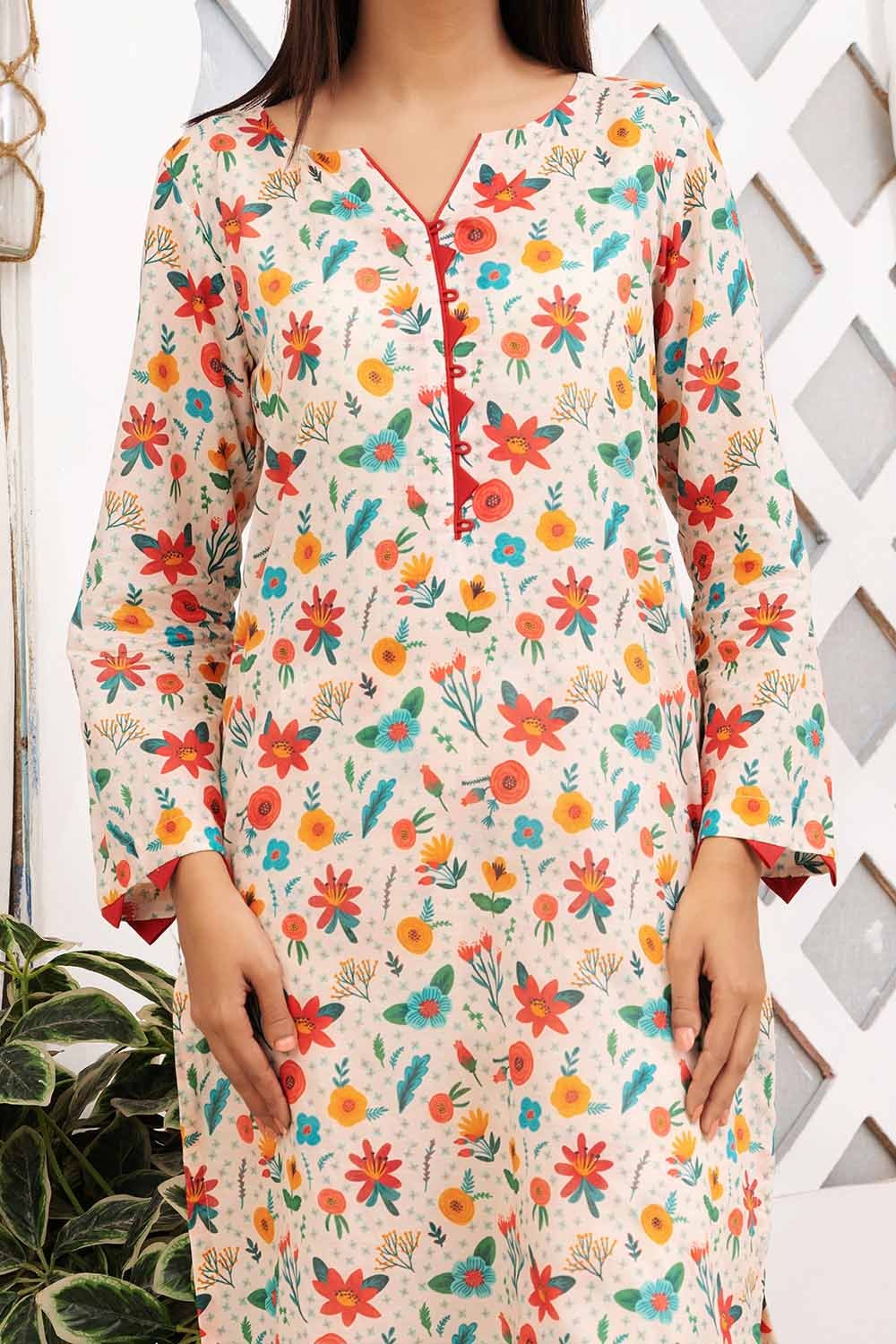 2 Piece Lawn Printed Unstitched Suit TLP-32031