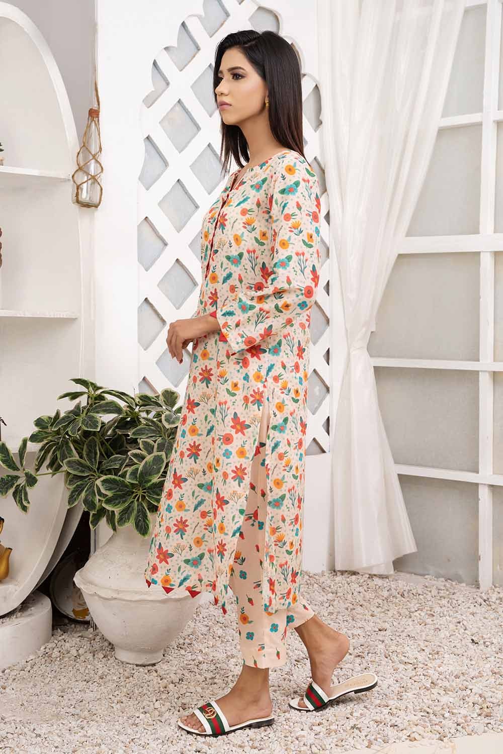2 Piece Lawn Printed Unstitched Suit TLP-32031