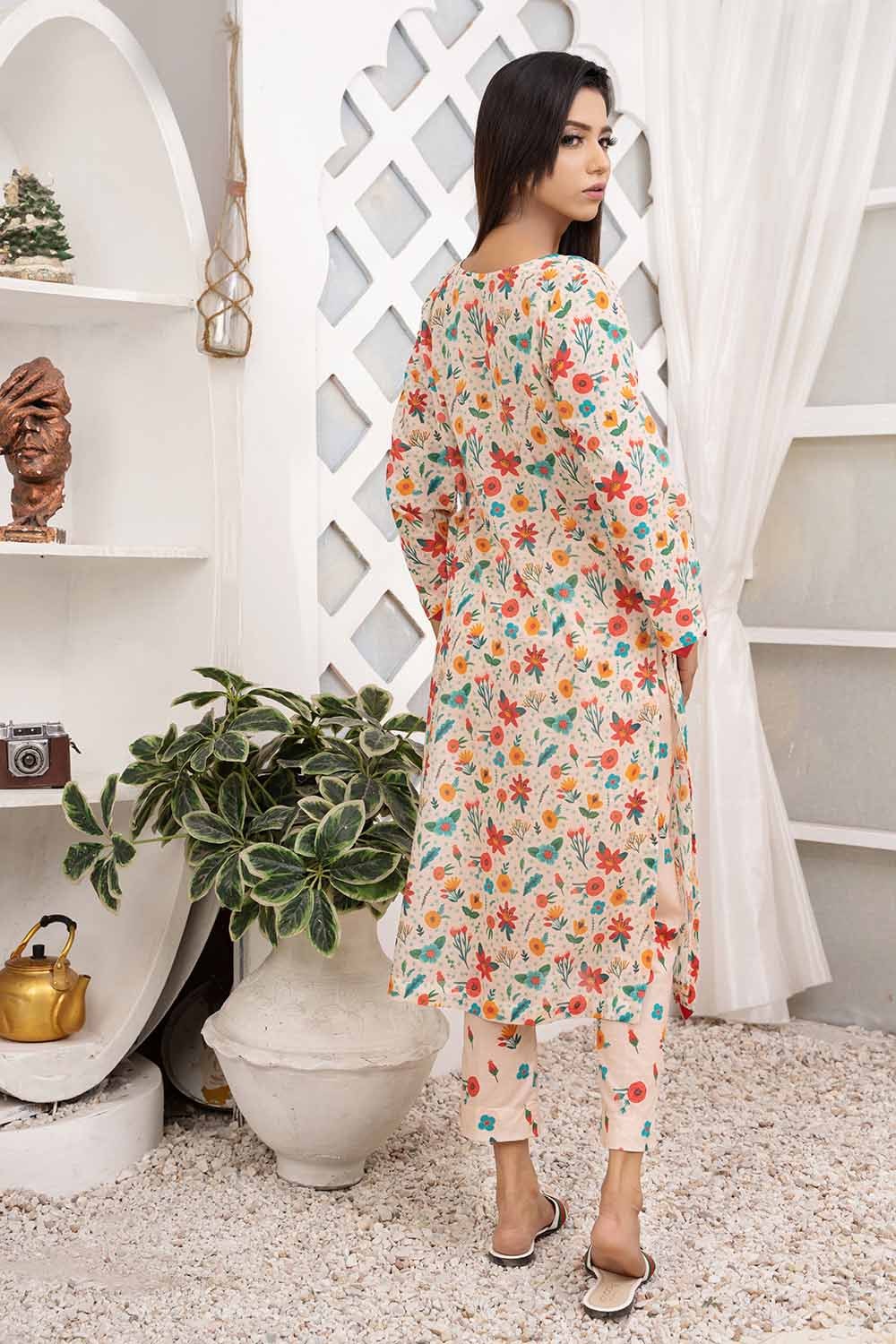 2 Piece Lawn Printed Unstitched Suit TLP-32031