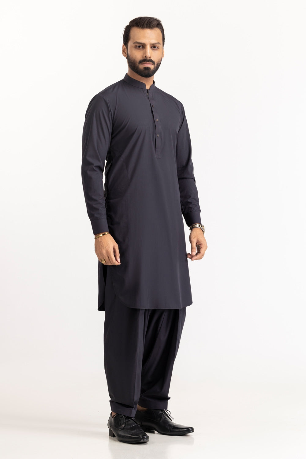 GINI GOLD Unstitched Fabric Blended-LF