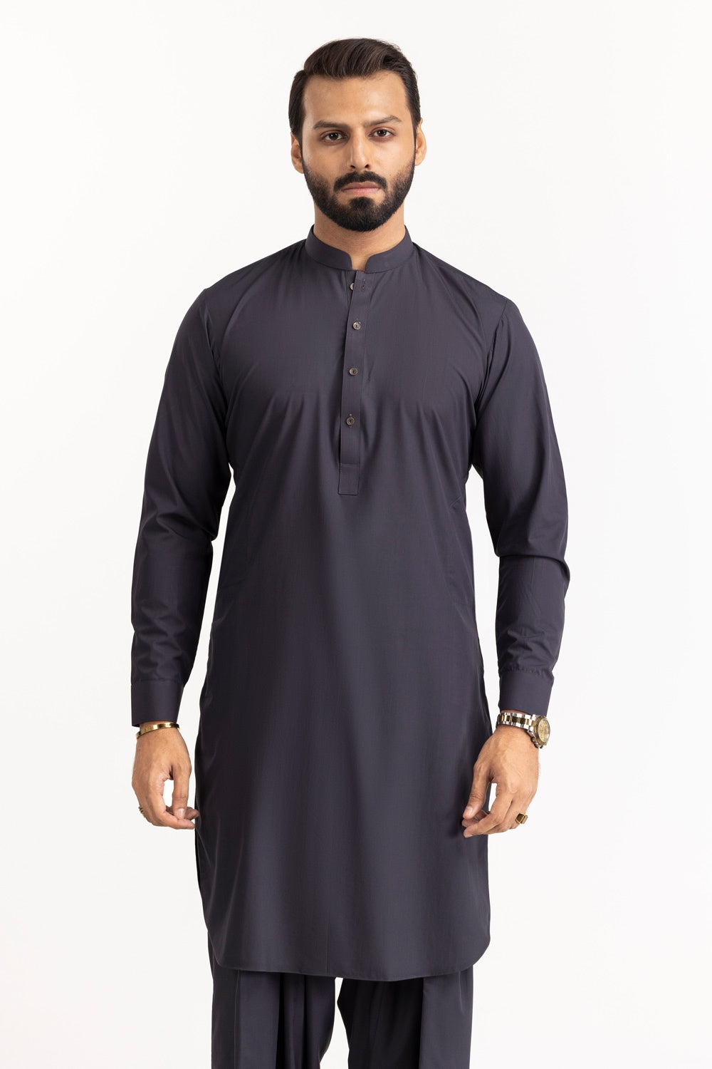 GINI GOLD Unstitched Fabric Blended-LF