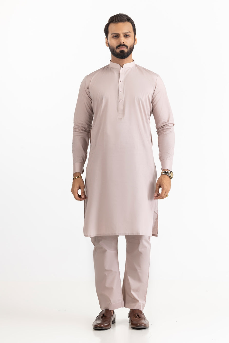 Gul Capri Latha Unstitched Fabric Cotton-LF