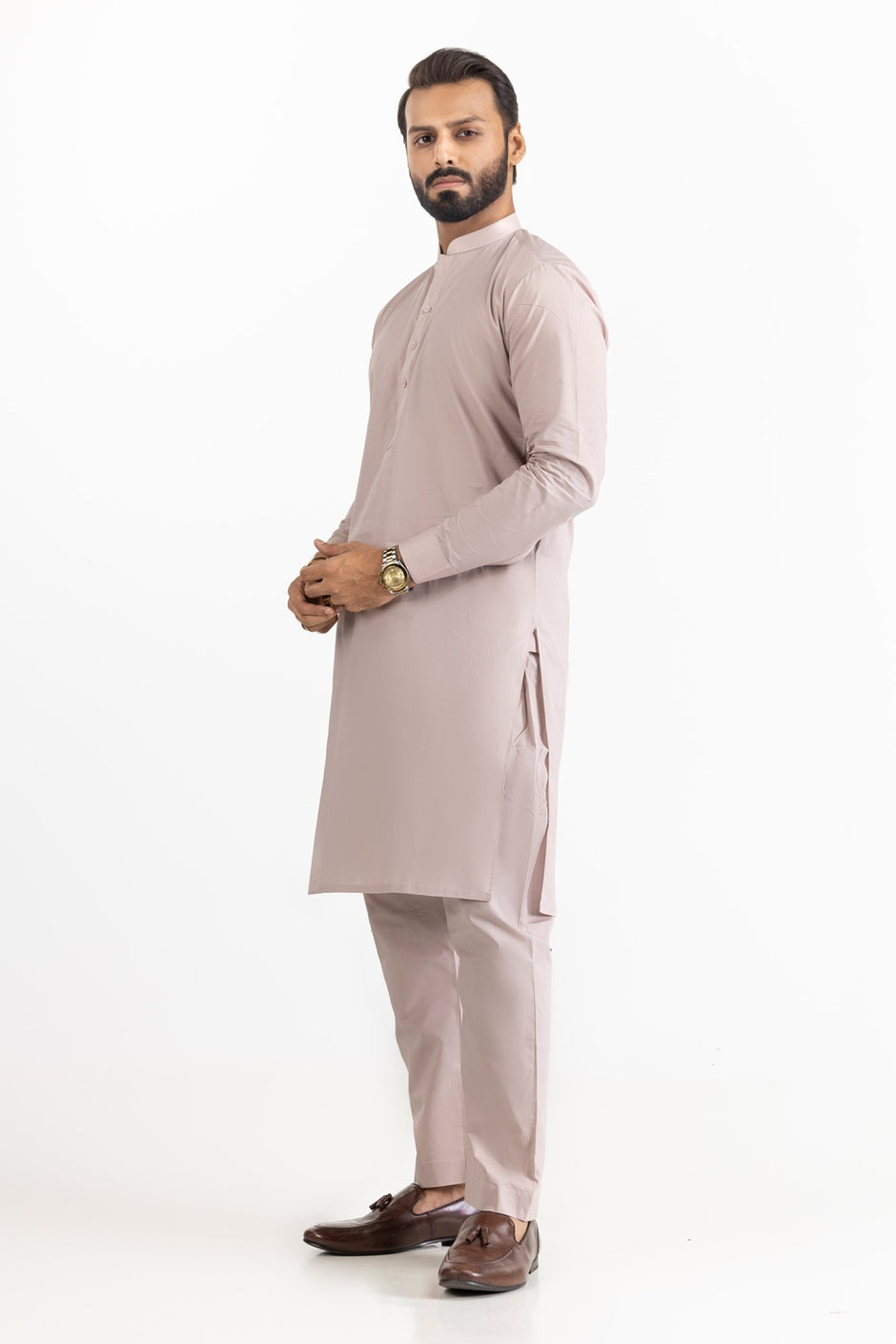 Gul Capri Latha Unstitched Fabric Cotton-LF
