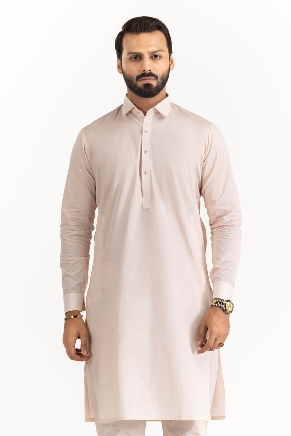 Gul Capri Latha Unstitched Fabric Cotton-LF