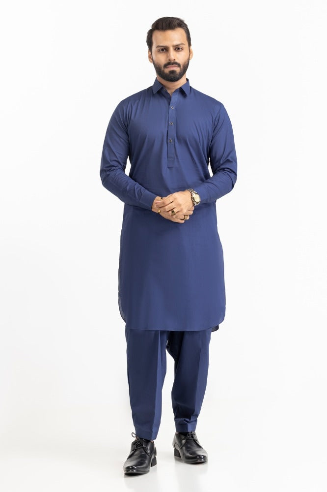 Gul Capri Latha Unstitched Fabric Cotton-LF