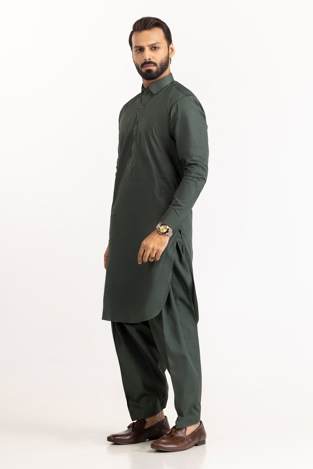 Platinum Latha Unstitched Fabric Cotton-LF