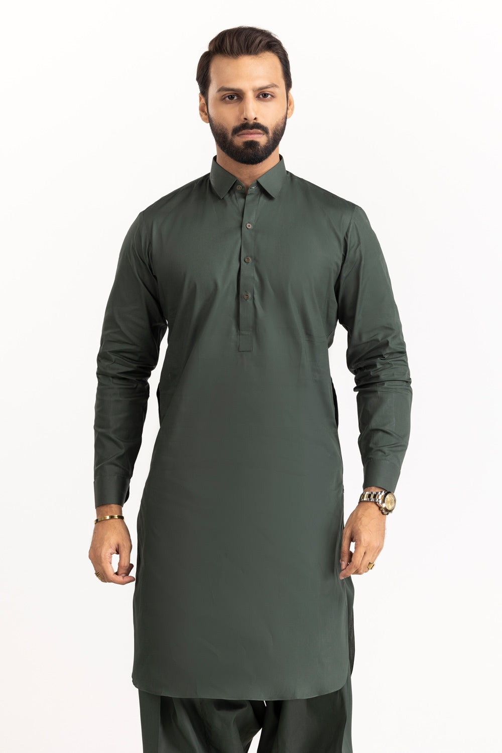 Platinum Latha Unstitched Fabric Cotton-LF
