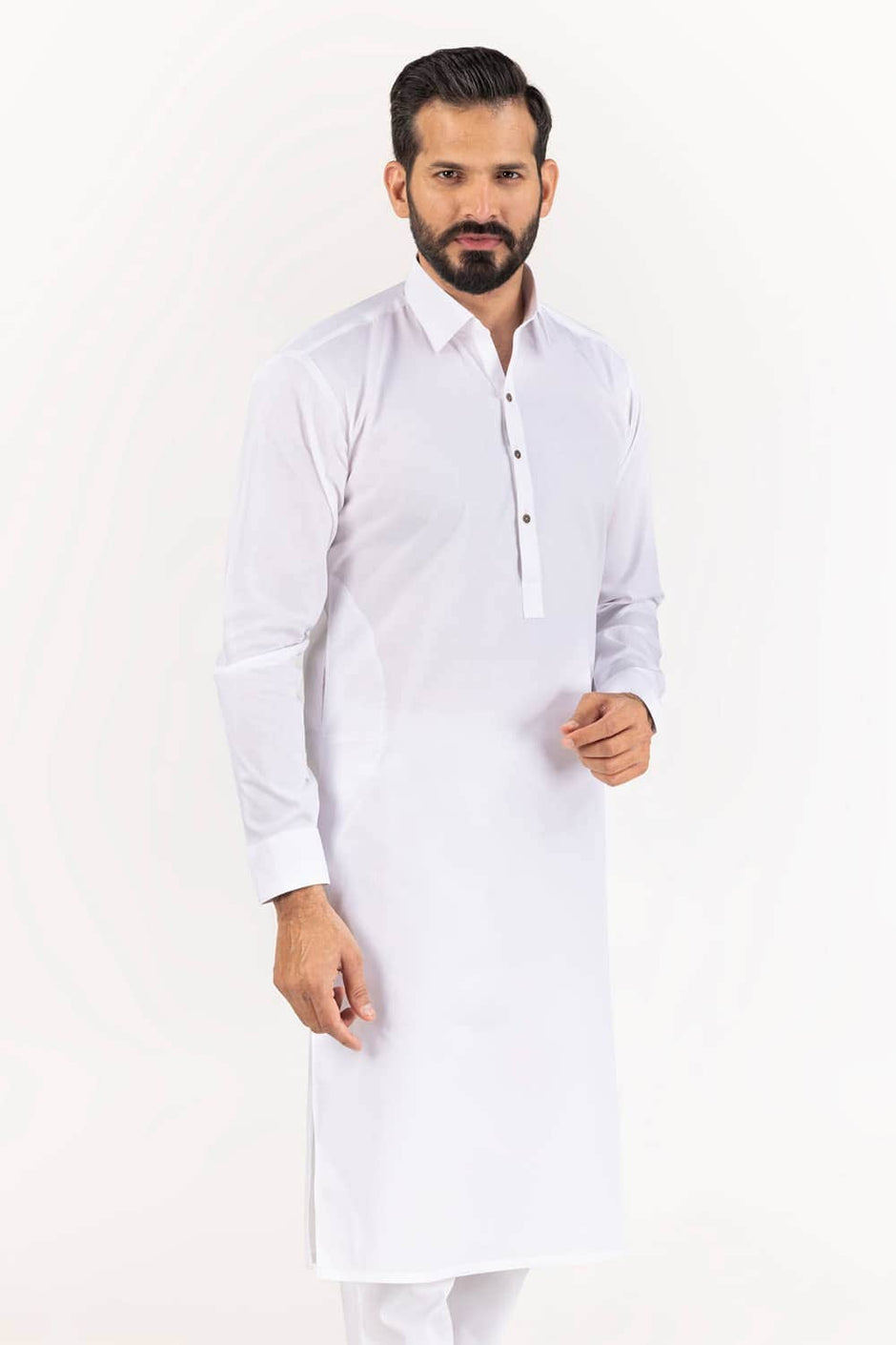 Titanium Latha Unstitched Fabric Cotton-LF