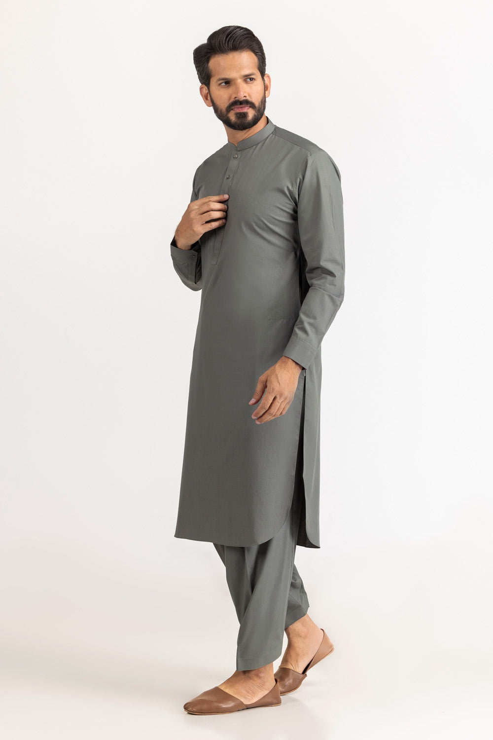 AMBASSADOR Unstitched Fabric Blended
