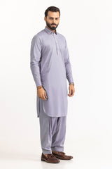 Gul Capri Latha 44 Unstitched Fabric Cotton-LF